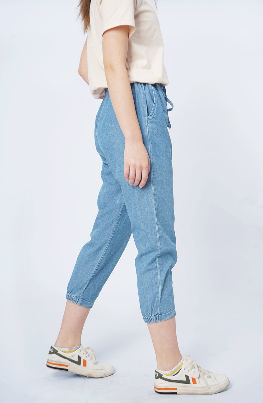 Celana Panjang Maisha Medium Blue Chambray