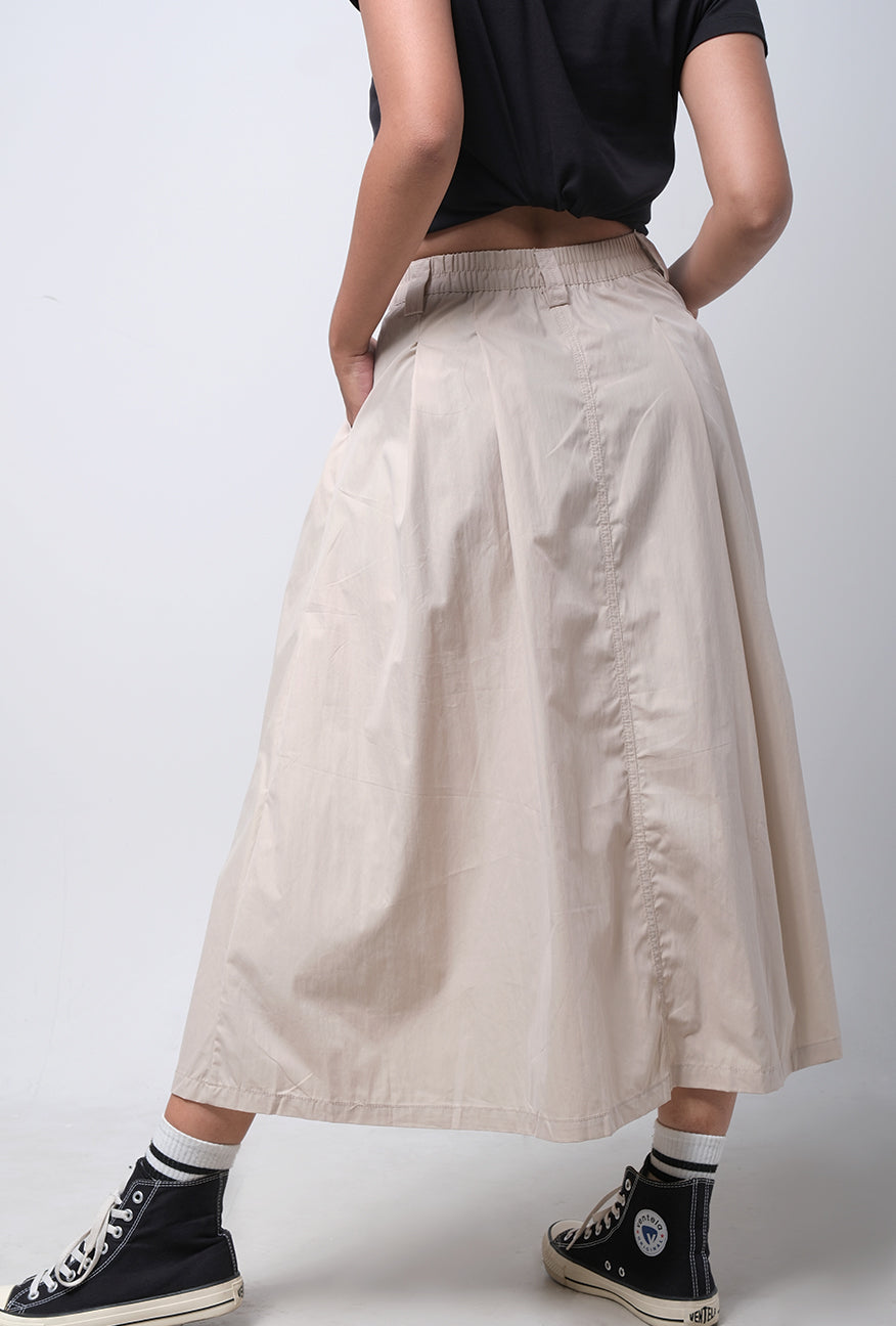 Rok Panjang Shava Cream Long Skirt