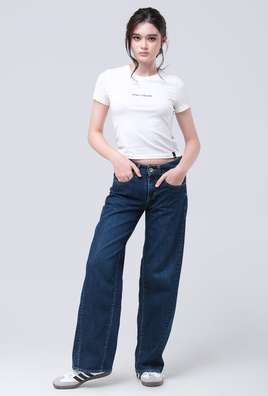 Jeans Loose Keena Dark Blue