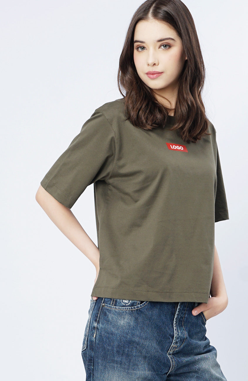 T-Shirt Lengan Pendek Dara Olive