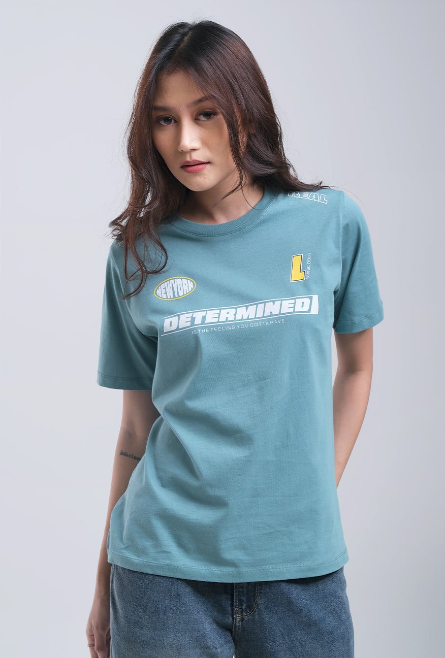 T-Shirt Lengan Pendek Zola Green