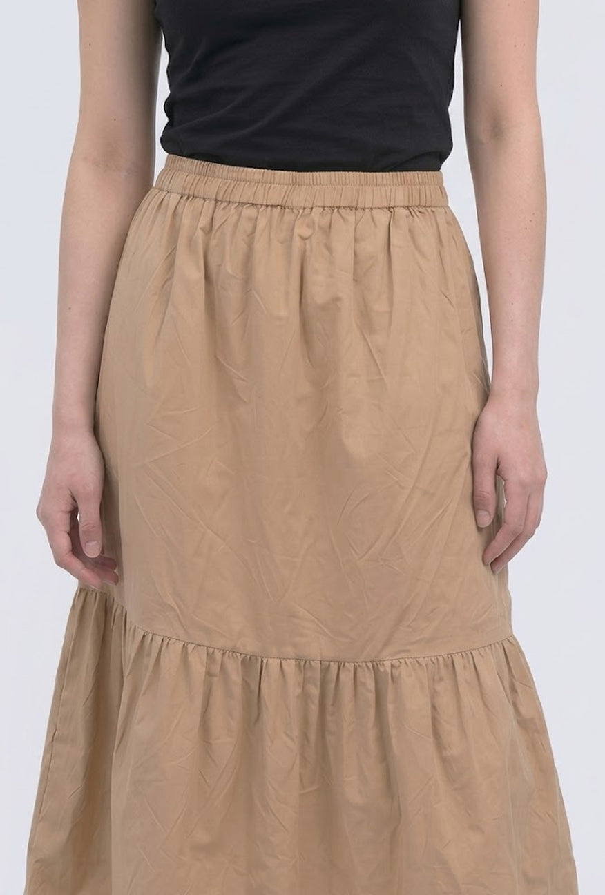 Rok Panjang Aileen Khaki