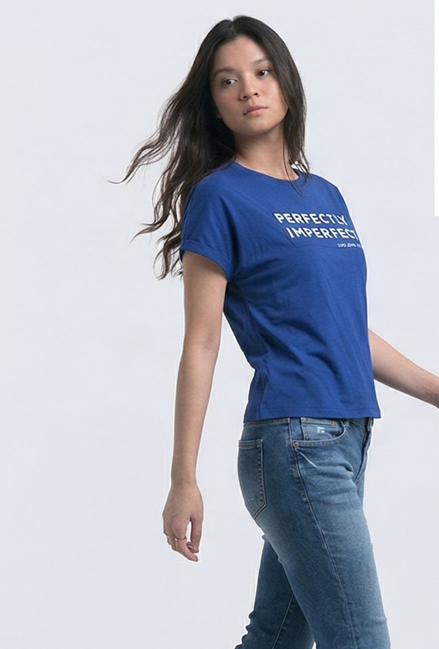 T-Shirt Lengan Pendek Fect Navy