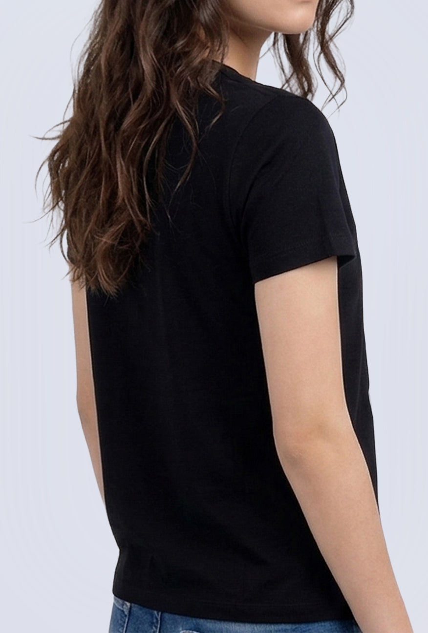 T-Shirt Lengan Pendek Shelby Black