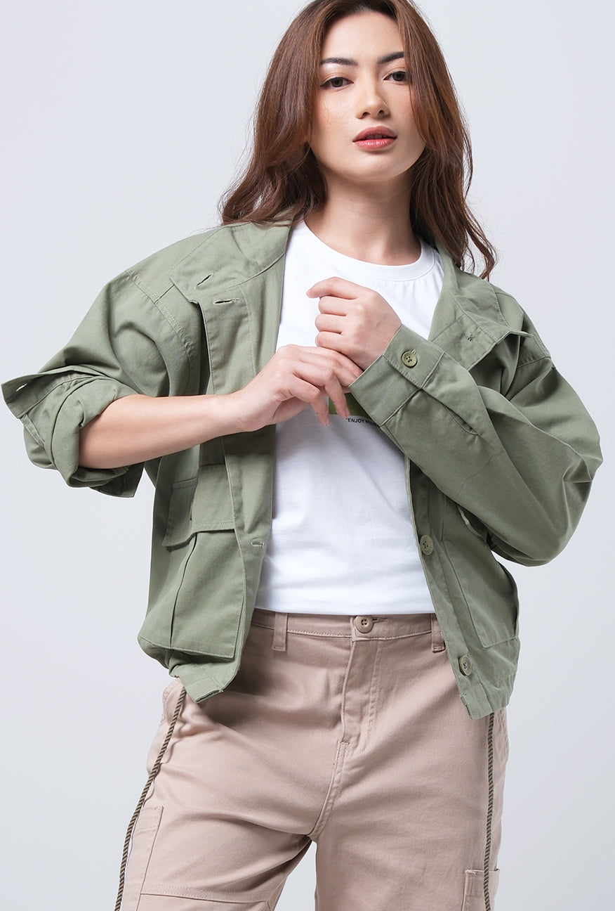 Jaket Calia Dusty Green