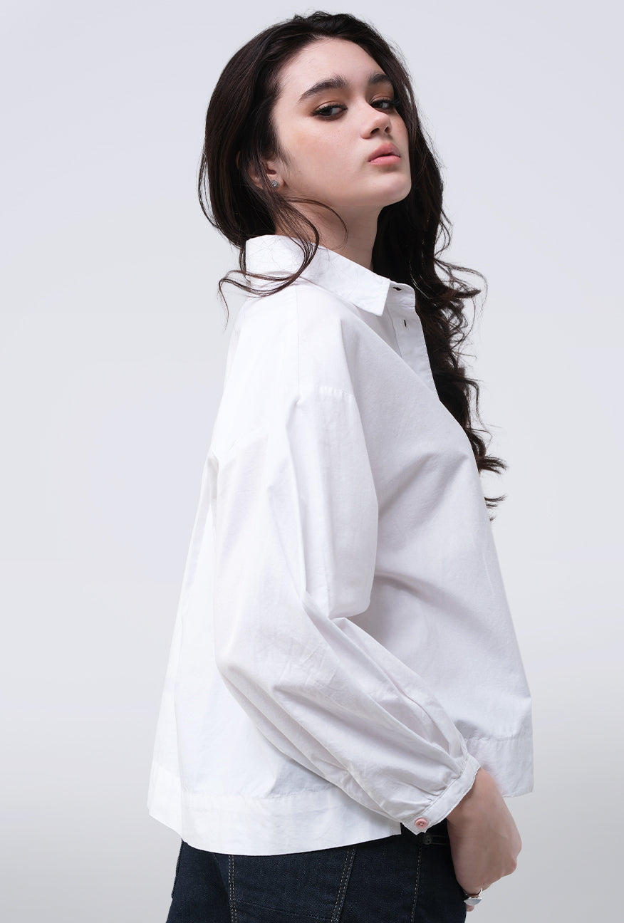 Kemeja Cloudy White