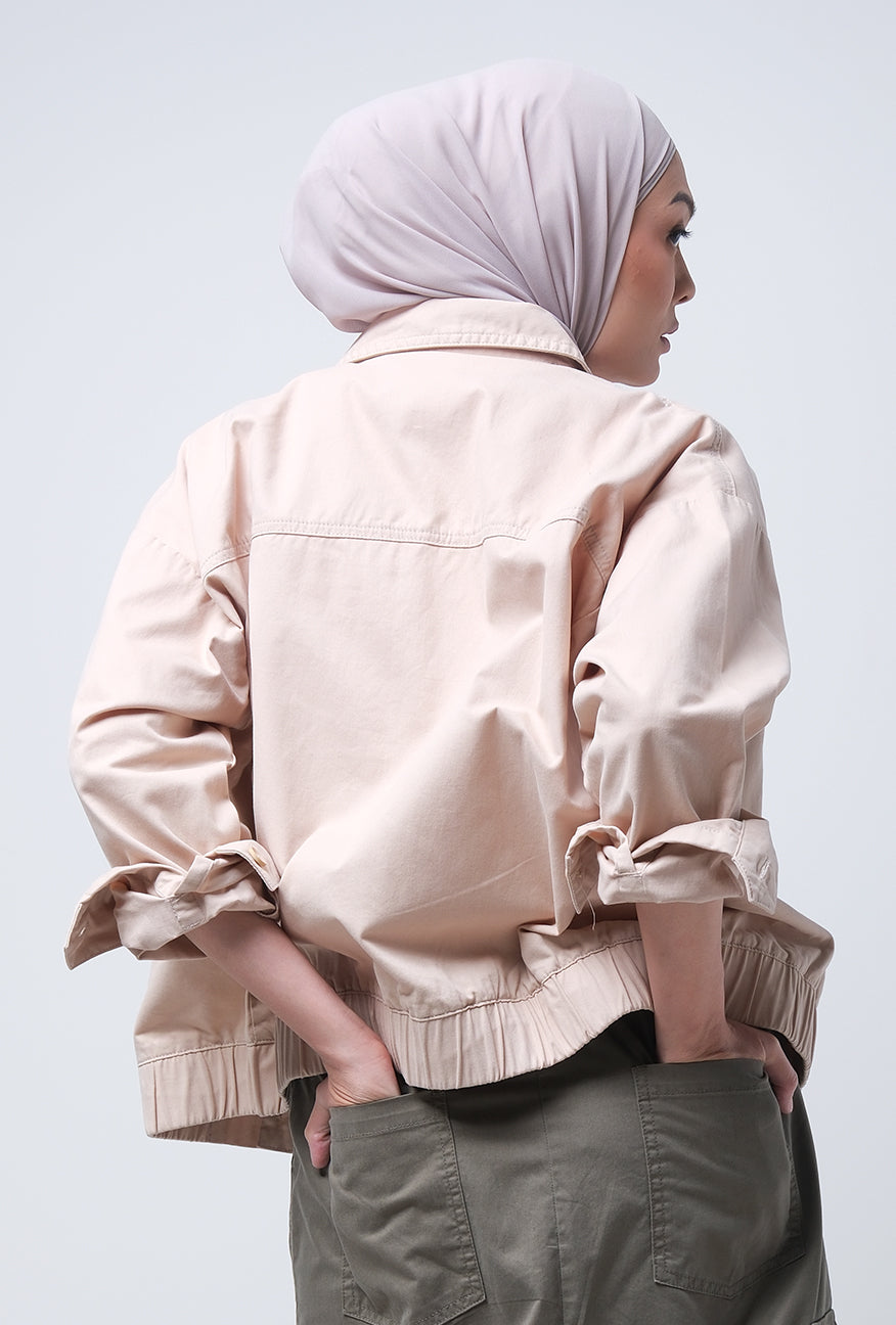 Jaket Faya Khaki