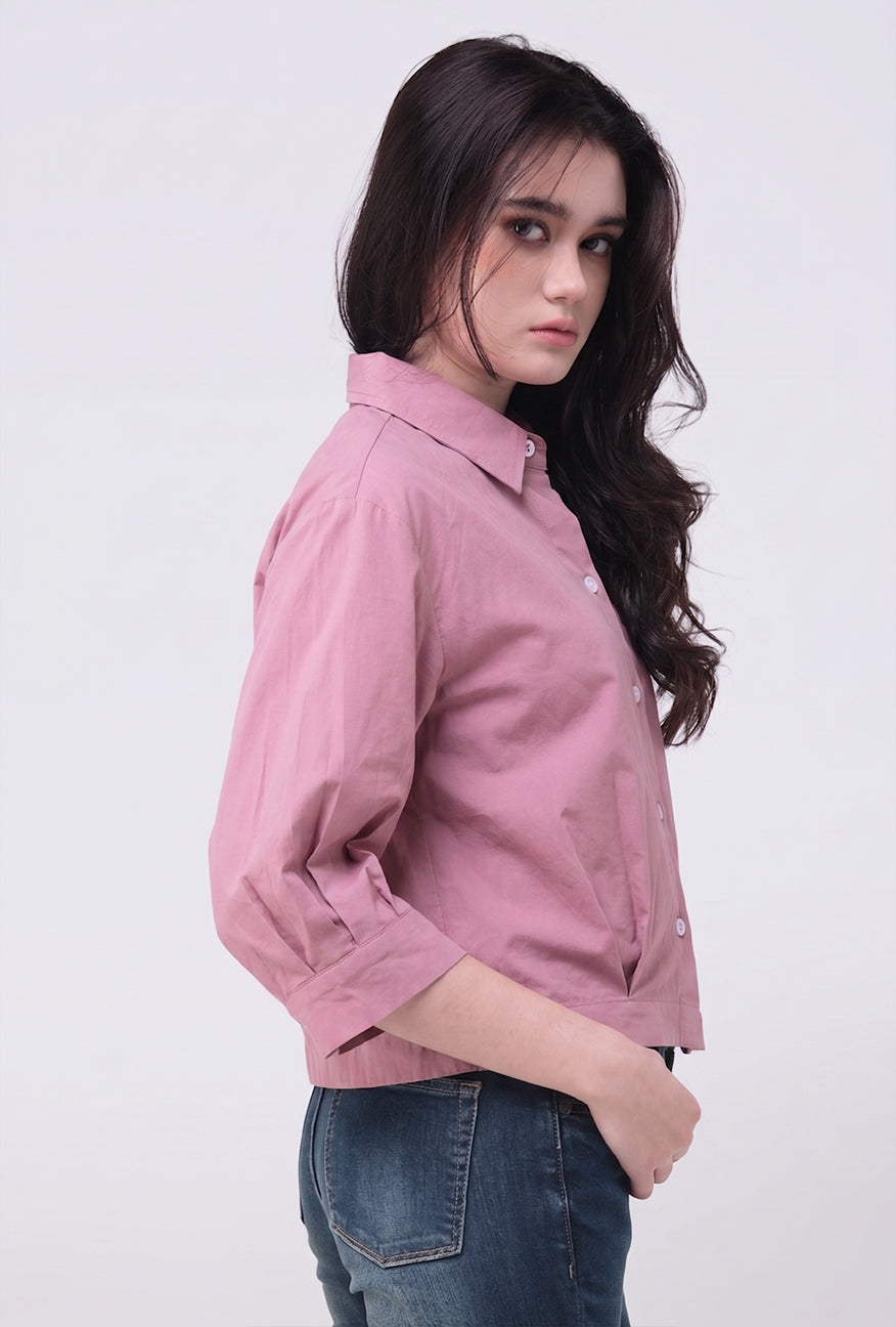 Kemeja Gemma Pink Exclusive Online