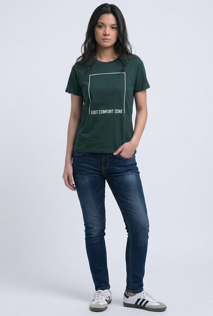 T-Shirt Lengan Pendek Zone Green
