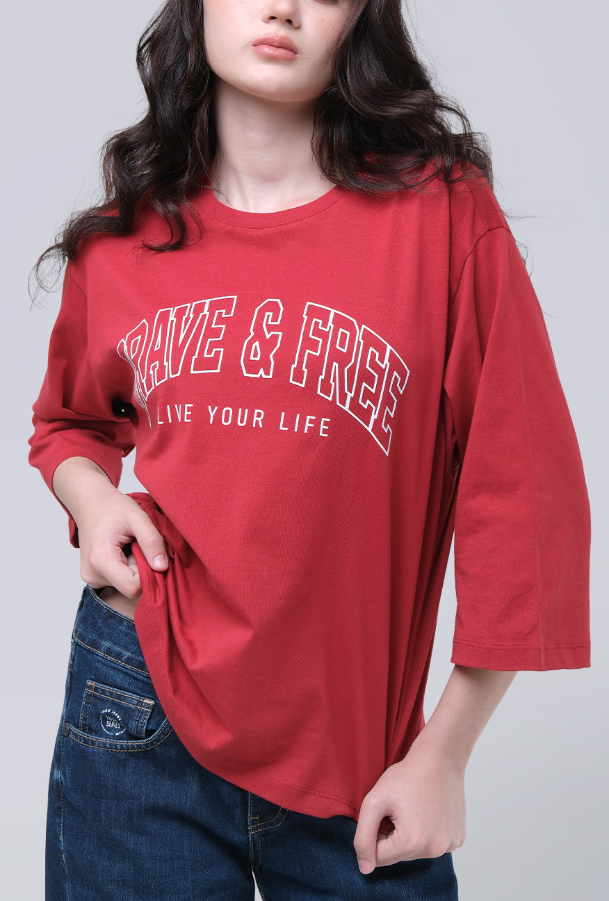 T-Shirt Kirana Red