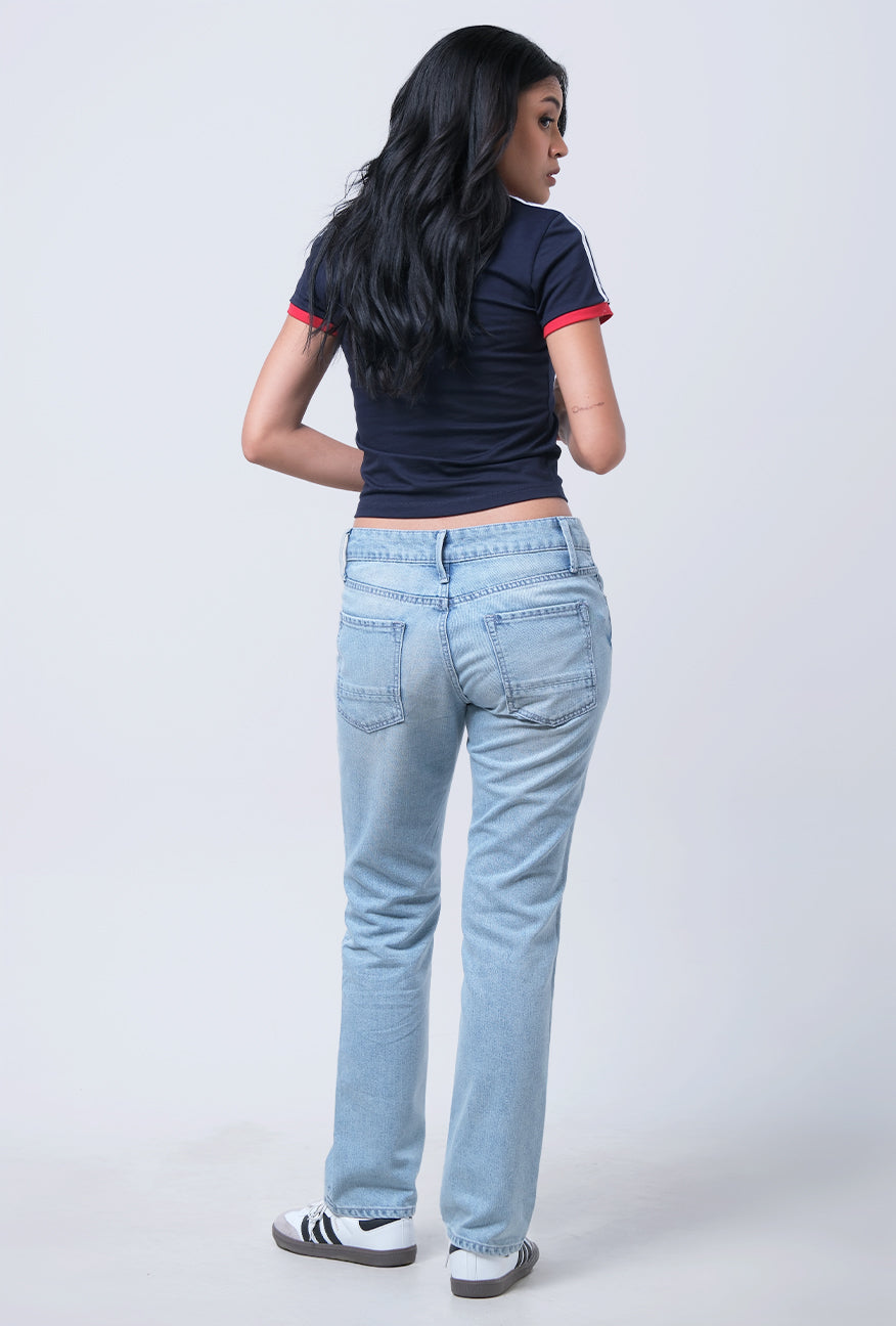 Jeans Straightcut K1 Light Blue Online