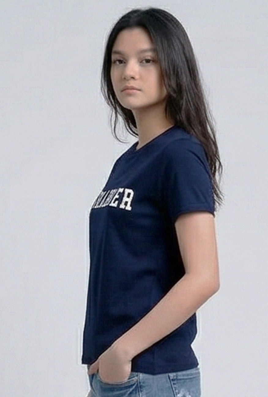 T-Shirt Lengan Pendek Cato Navy