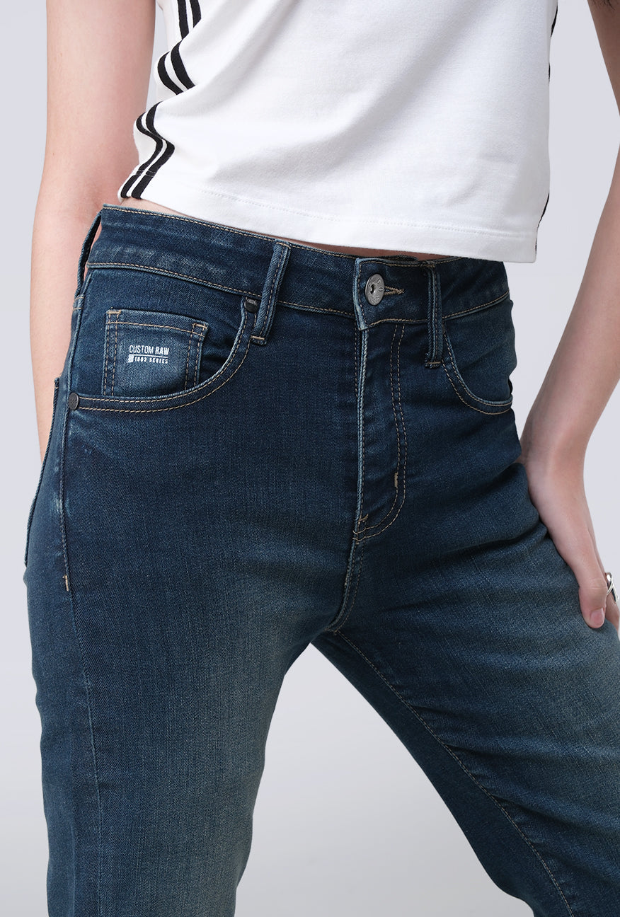 Jeans Bootcut Hara Medium Blue