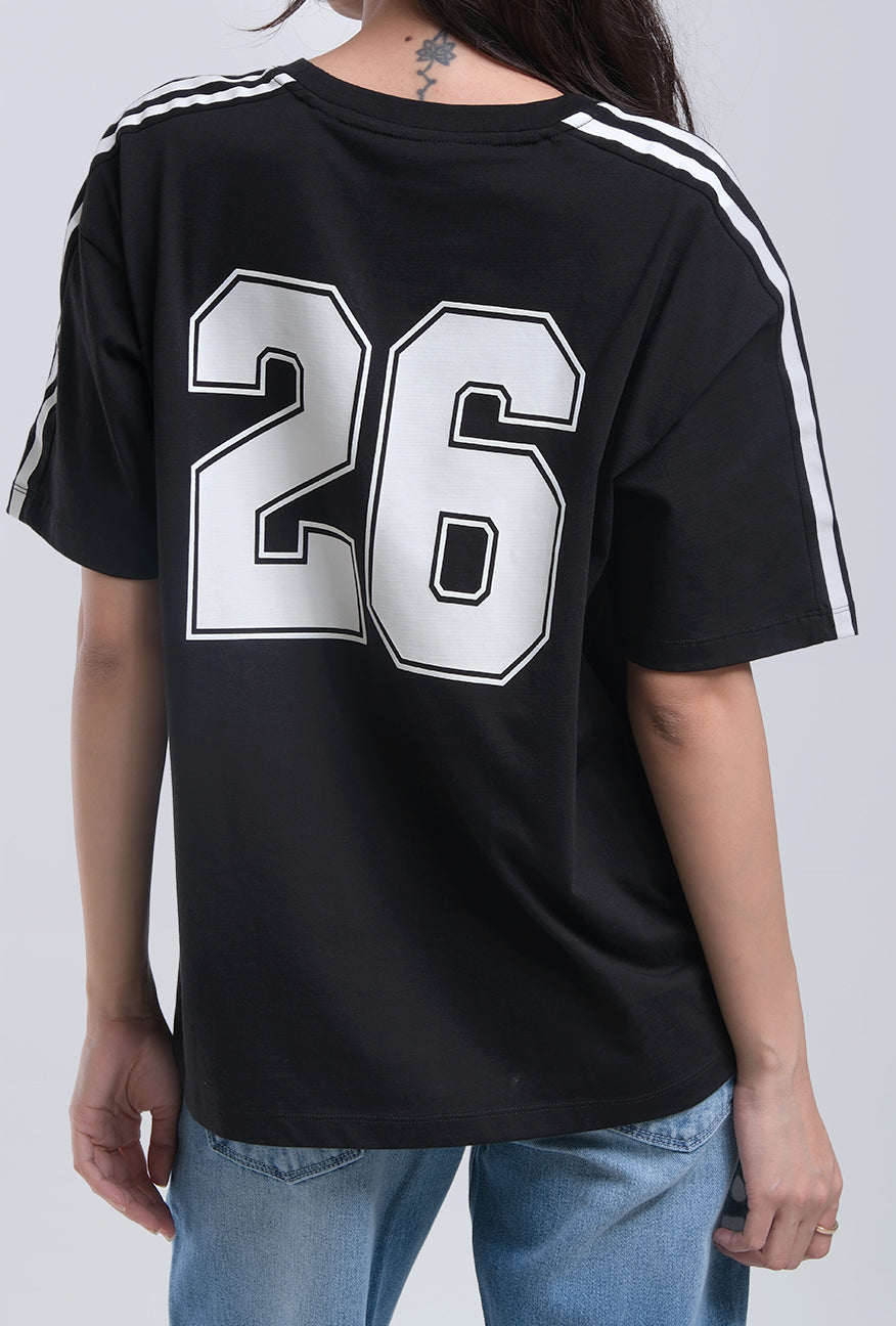 Oversize Tee Zephy Black Exclusive Online