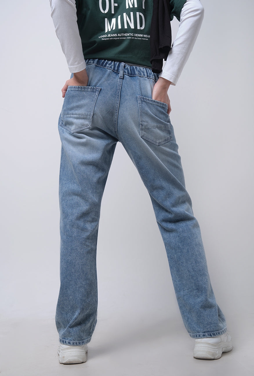 Jeans Straight Cut J4 Light Blue