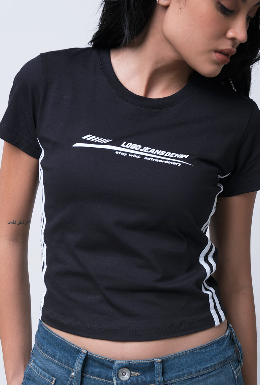 Baby Tee Bayla Black