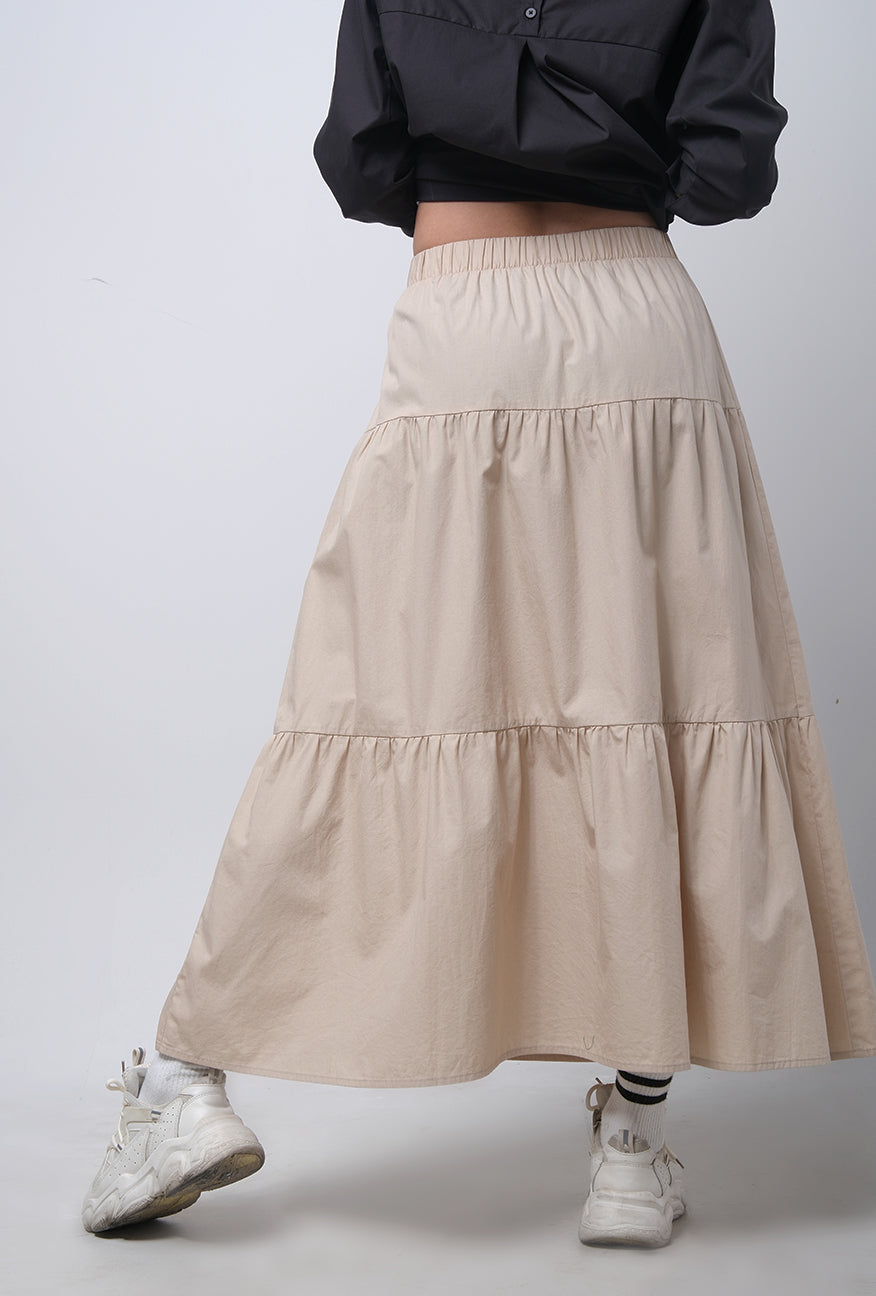 Rok Panjang Kley Cream