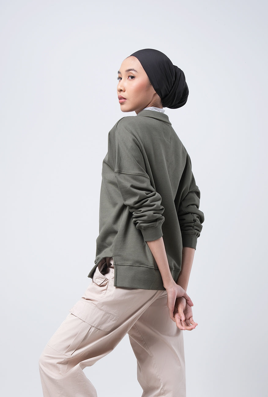 Sweater Asha Olive