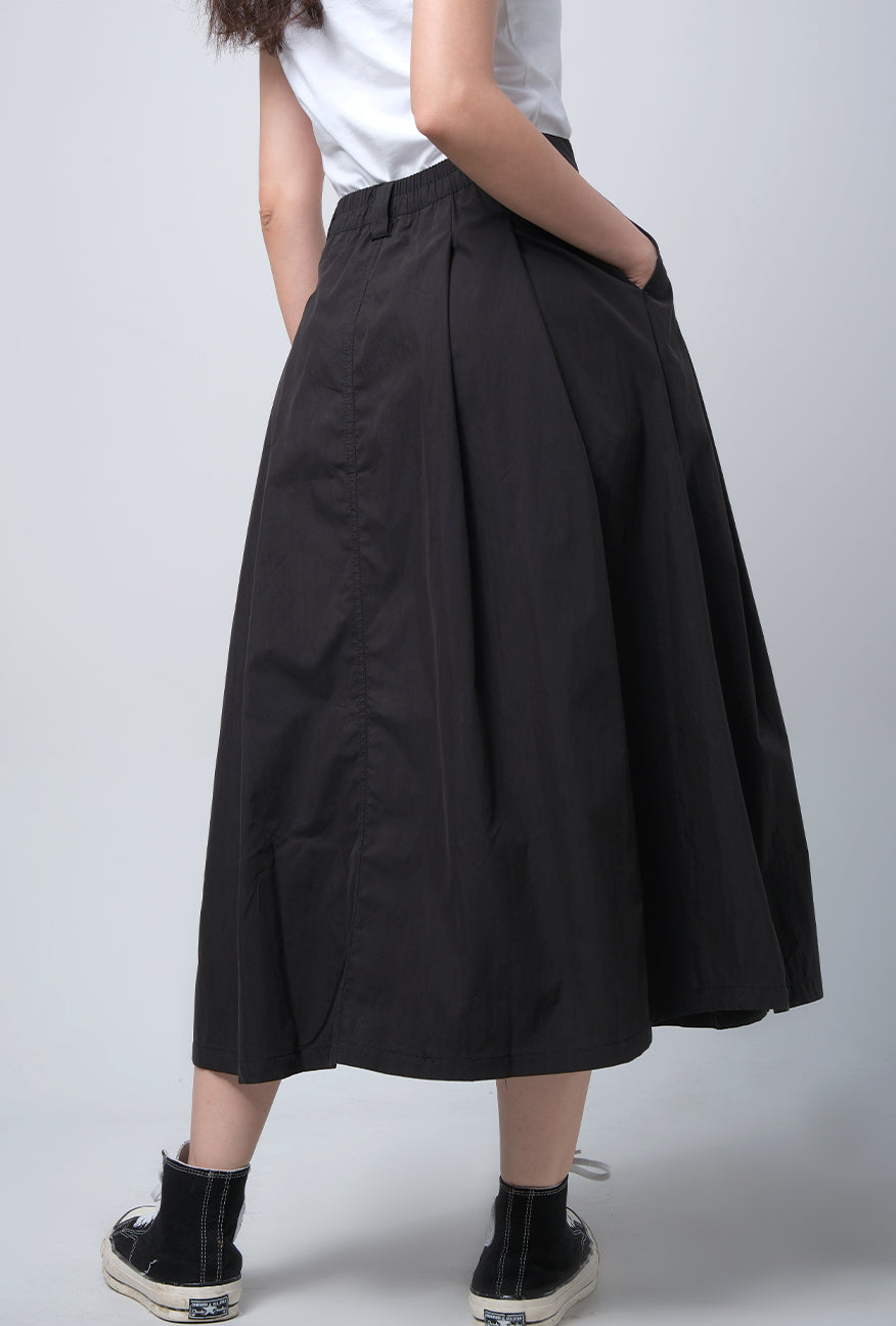 Rok Panjang Shava Black