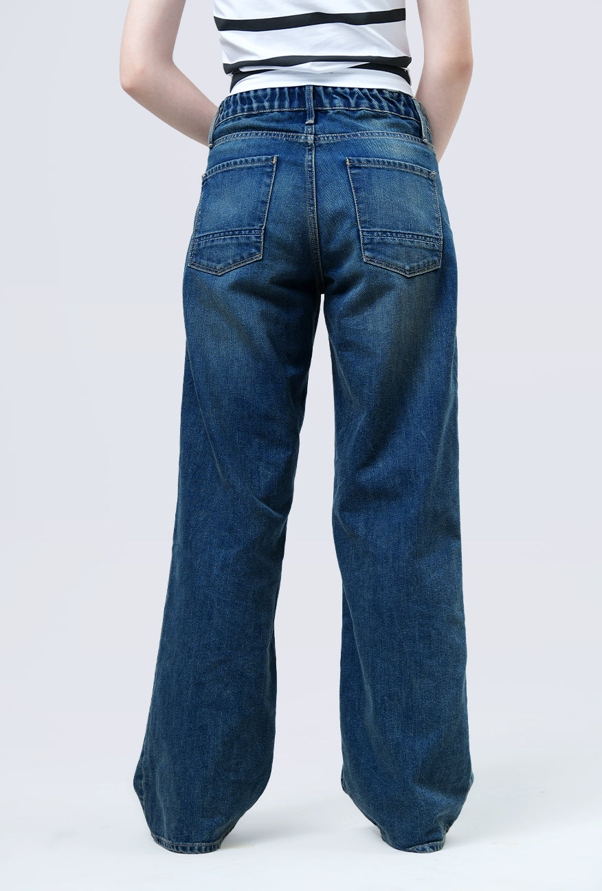 Jeans Loose Fit J7 Series Medium Blue