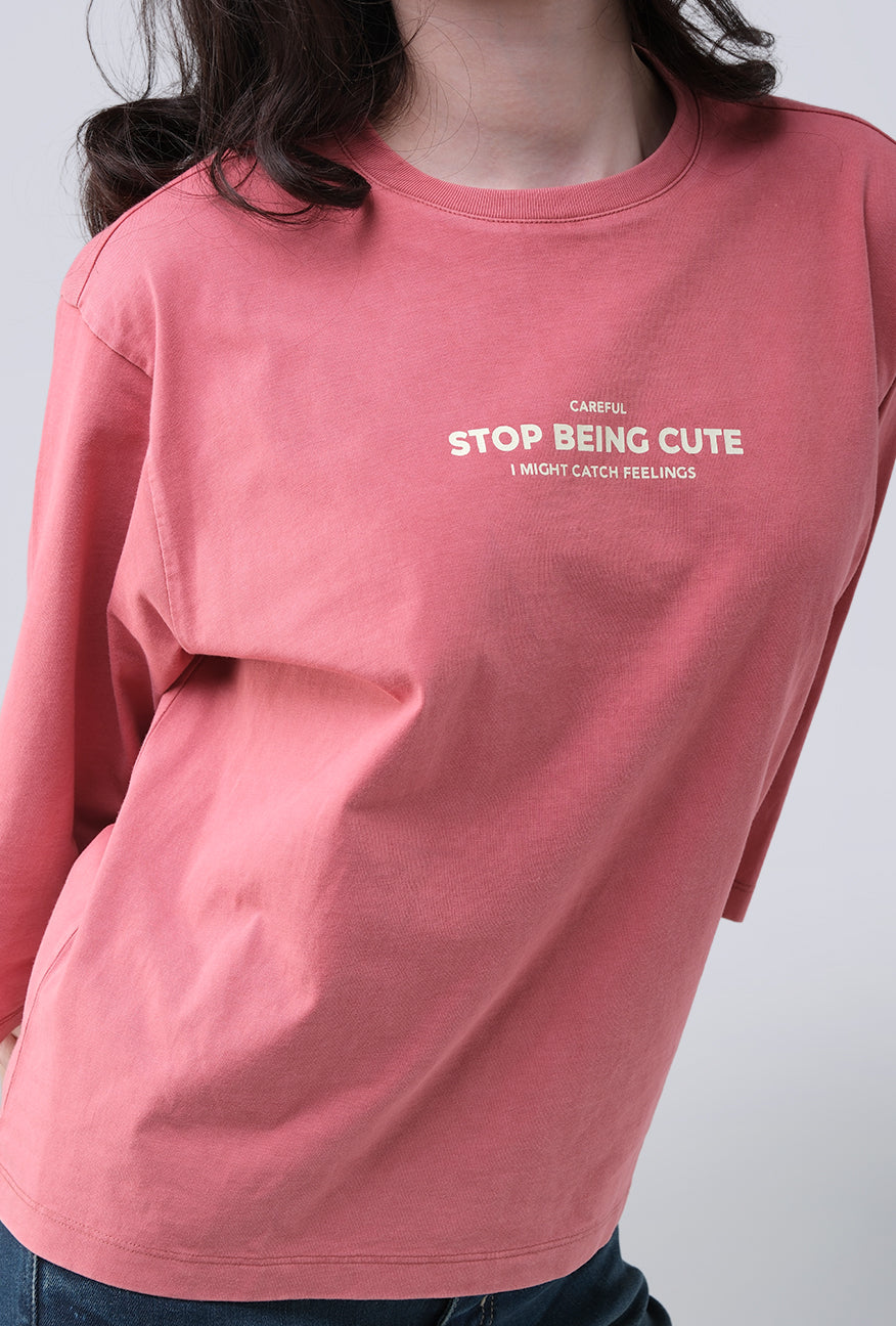 T-Shirt Marinza Rose Dark Pink