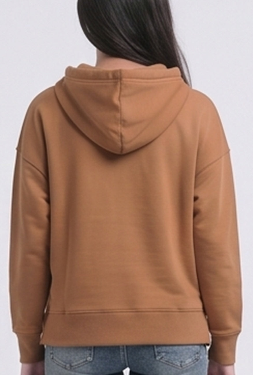 Sweater Hoodie Patricia Brown