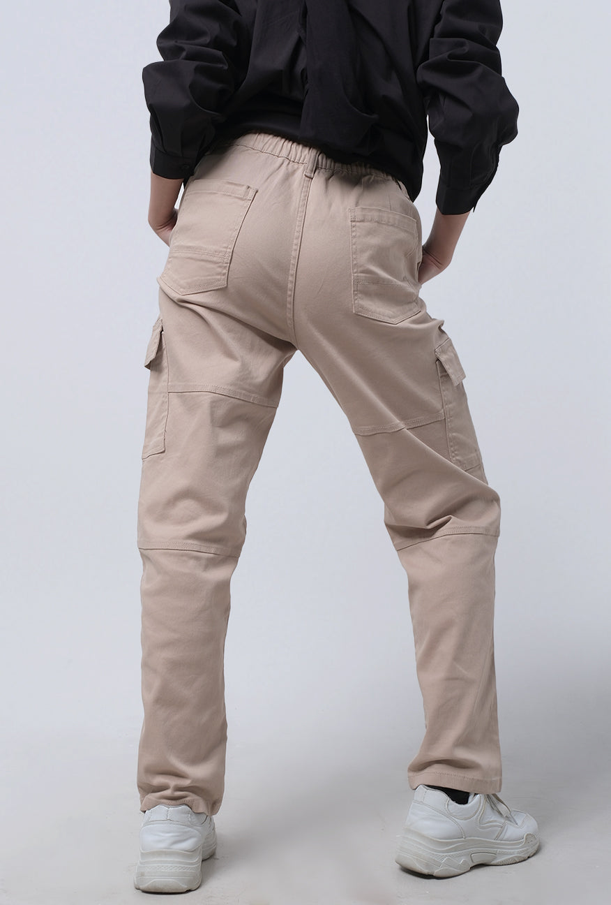 Celana Panjang Tavisha Khaki Cargo