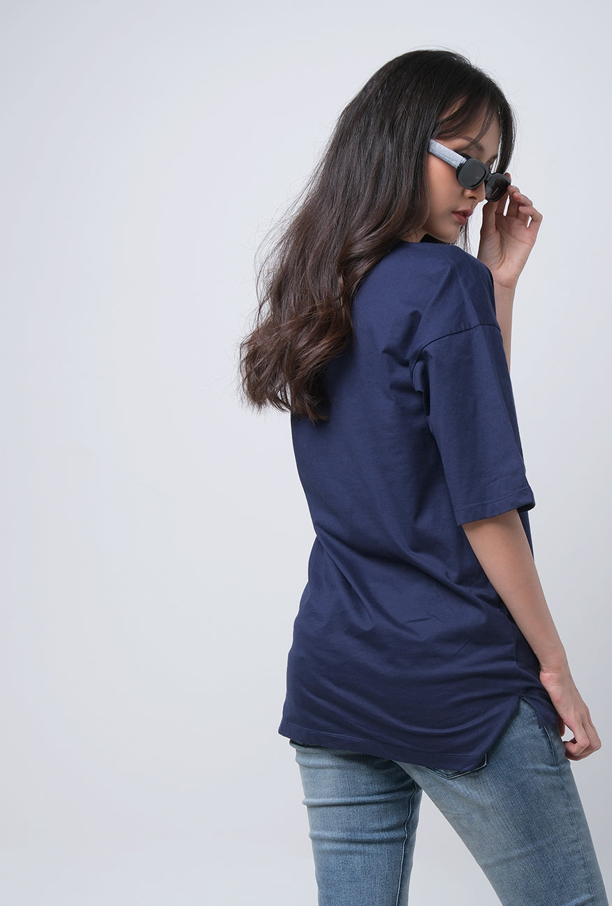 T-Shirt Lengan Pendek Kyyn Navy