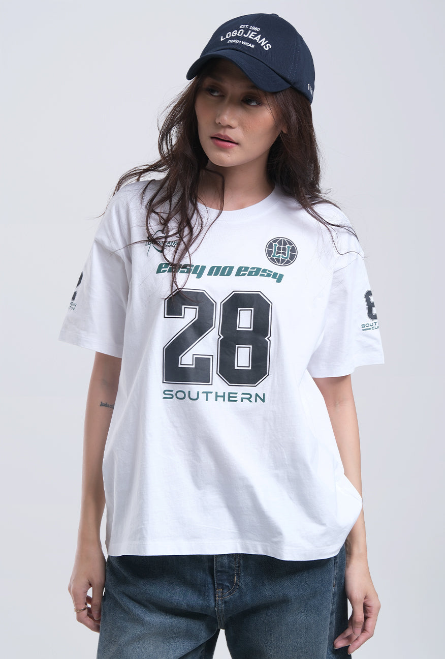 T-Shirt Lengan Pendek Anvicha Offwhite