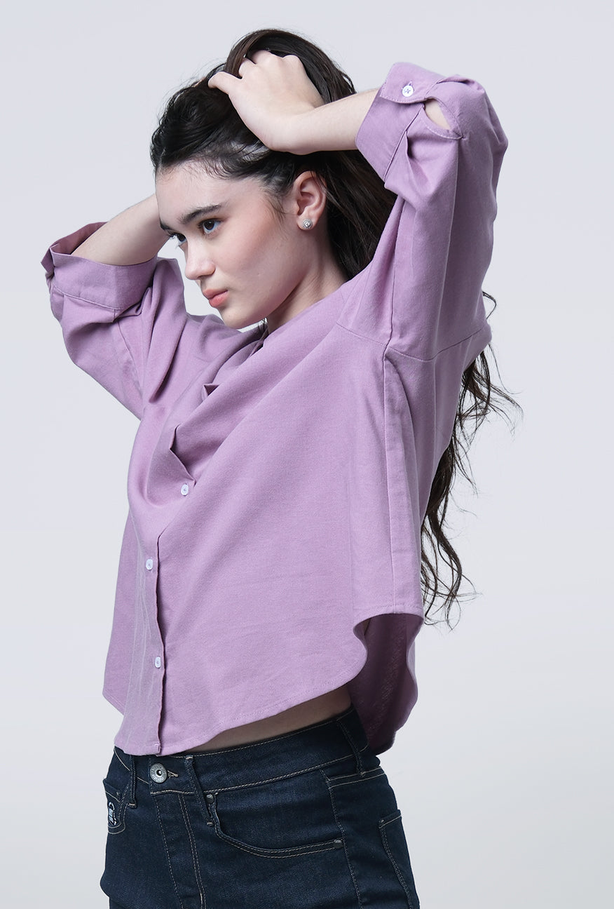 Kemeja Giulia Lavender