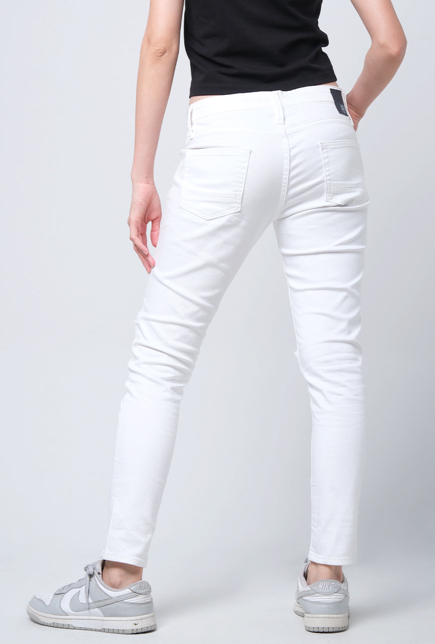 Jeans Skinny A5 Series Twill Pants White