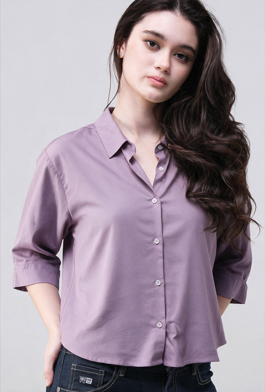 Kemeja Giulia Lavender