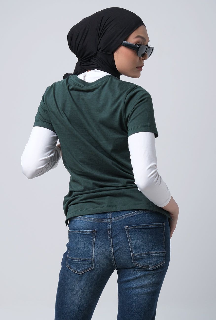 T-Shirt Lengan Pendek Kreon Green