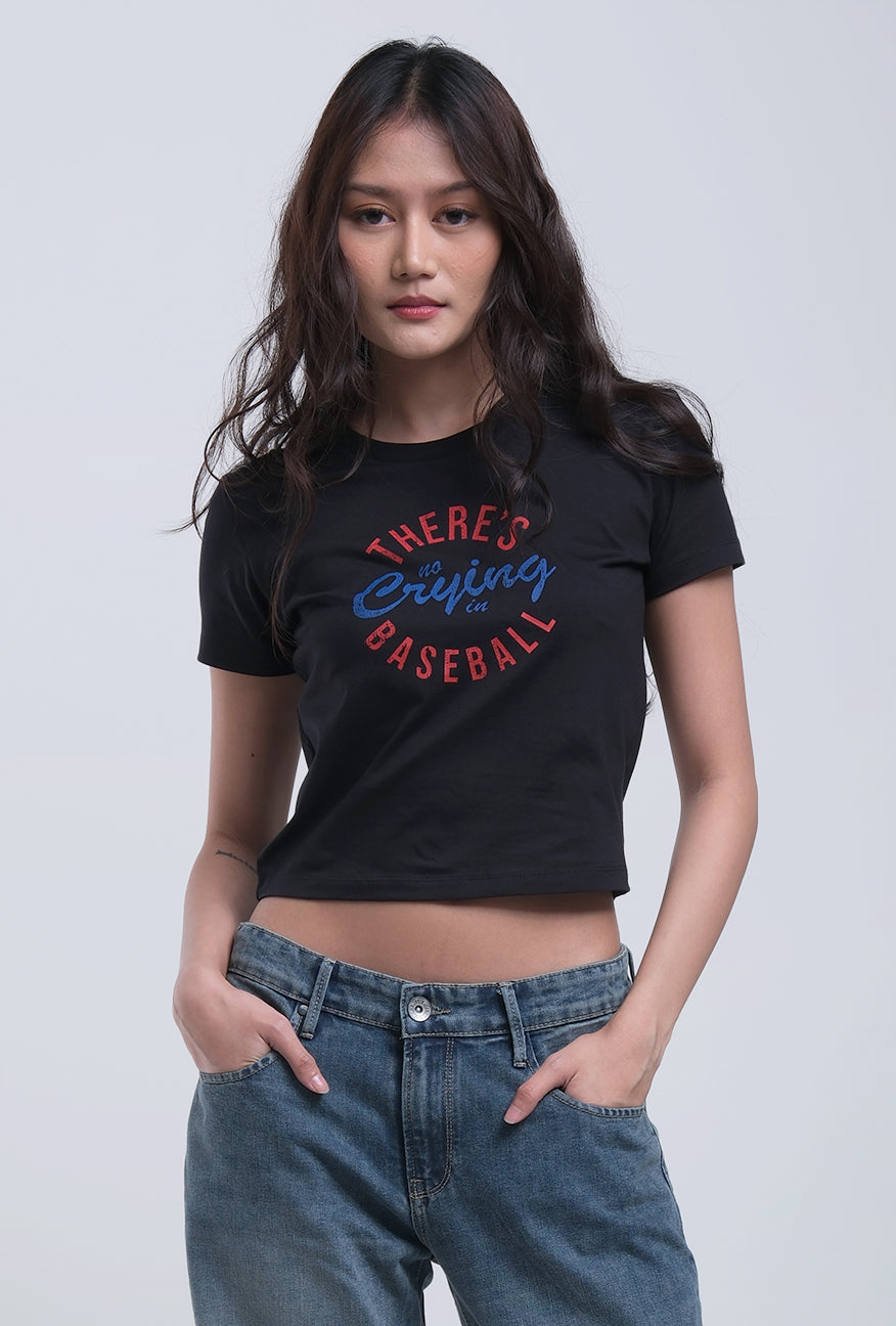 Baby Tee Cornelia Black Exclusive Online