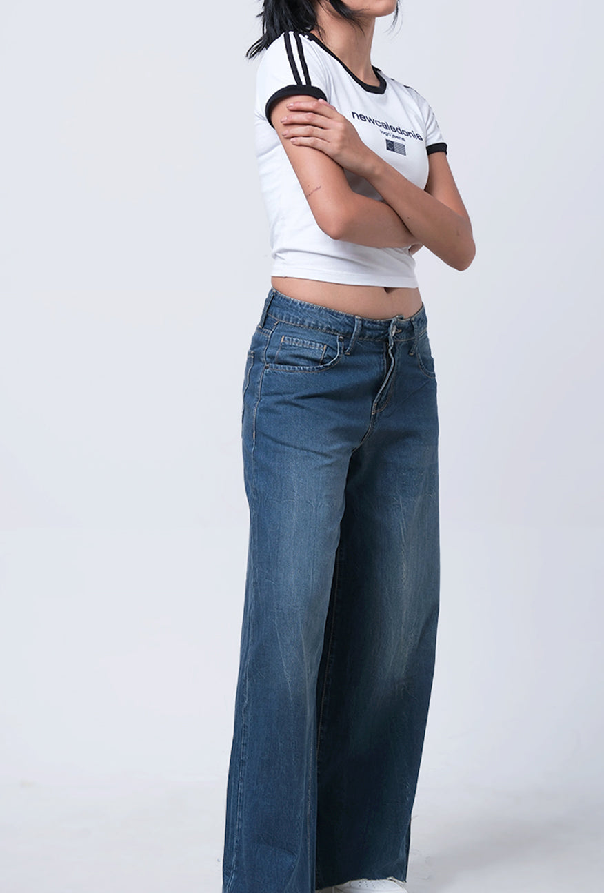 Jeans Loose Camilla Medium Blue