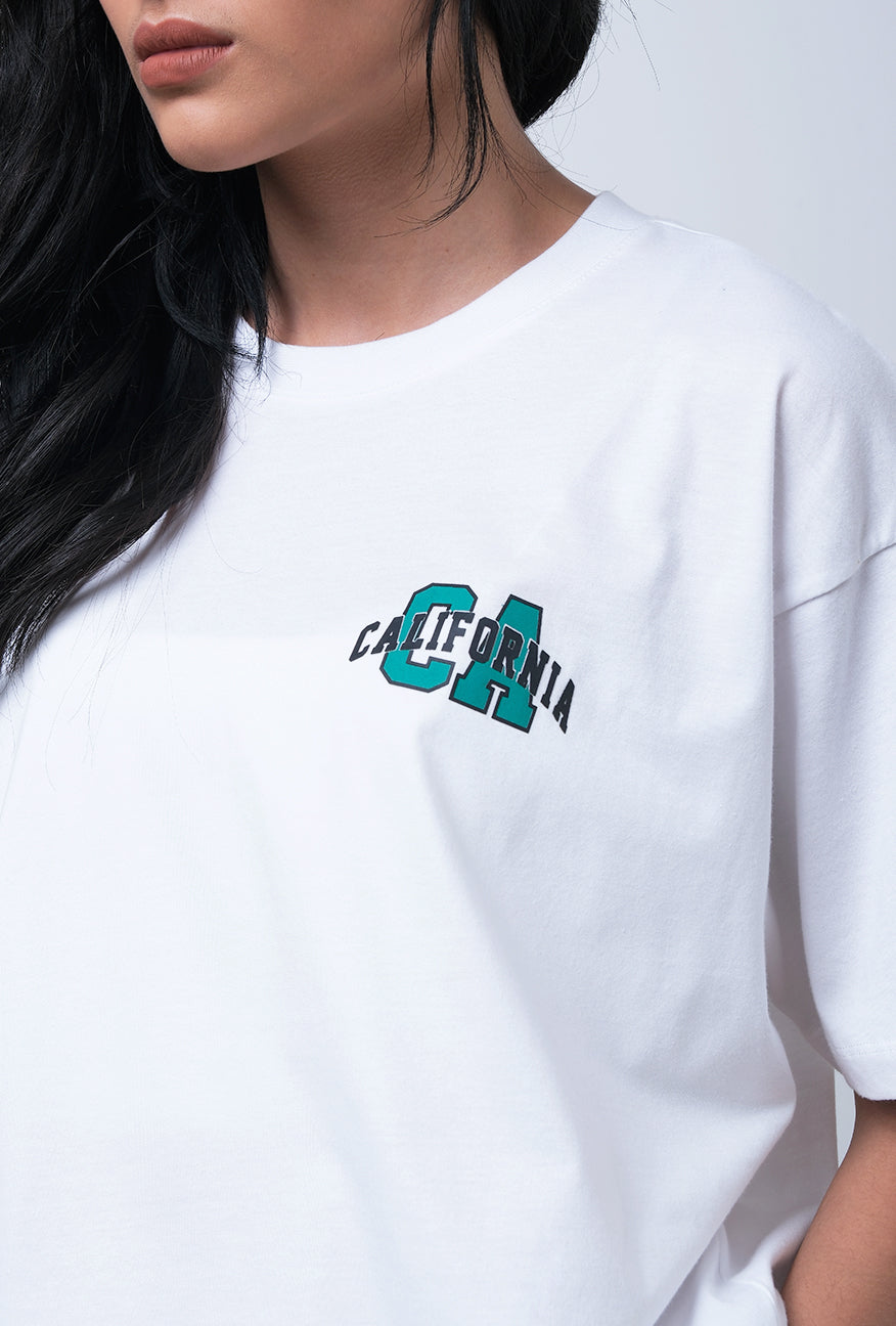 T-Shirt Oversized Rhys Offwhite