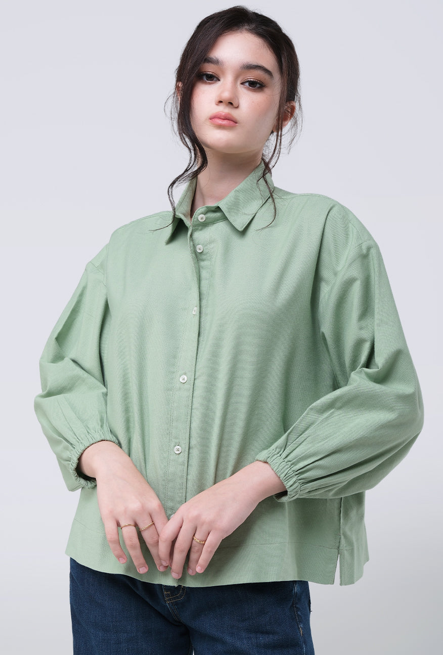 Kemeja Calula Green