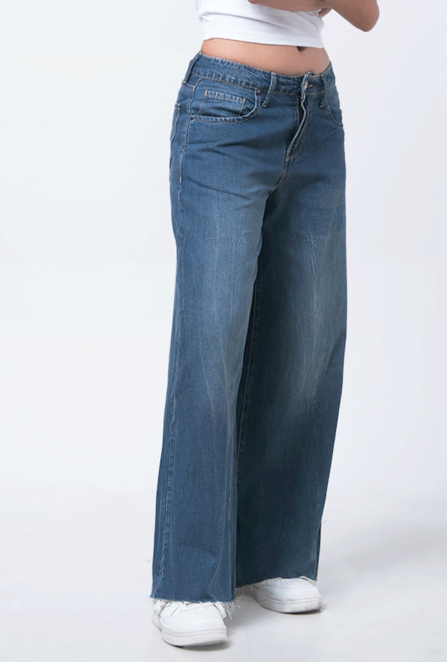 Jeans Loose Camilla Medium Blue Exclusive Online