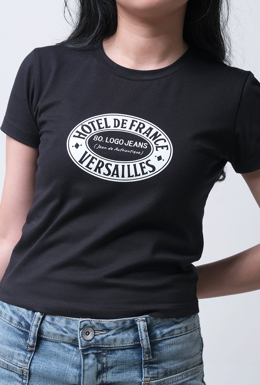 Baby Tee Elina Black