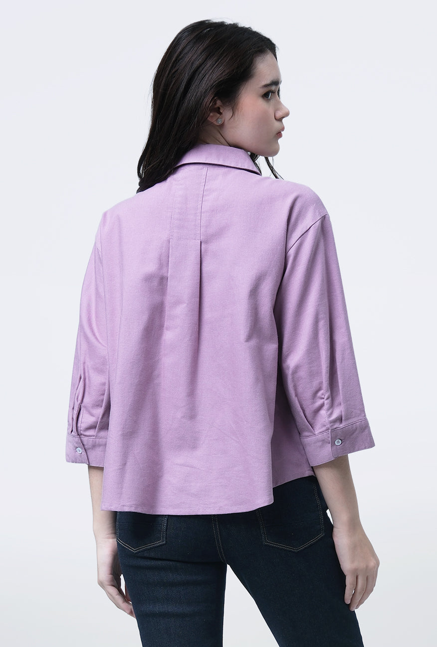 Kemeja Giulia Lavender