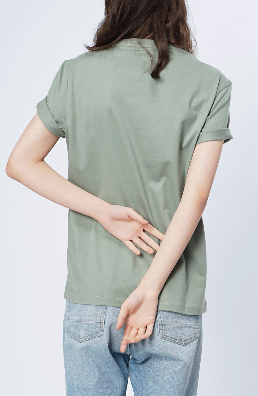 T-Shirt Lengan Pendek Behati Dusty Green