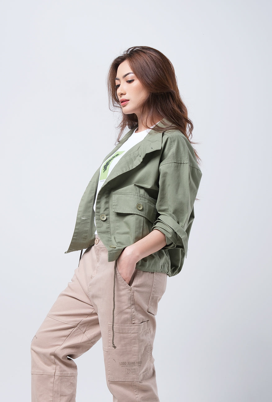 Jaket Calia Dusty Green