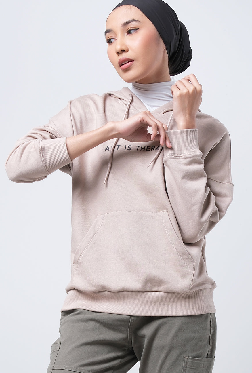 Sweater Hoodie Sienna Khaki