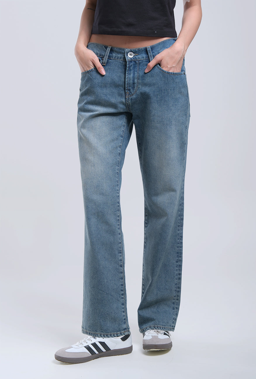 Jeans Straightcut L2 Medium Blue
