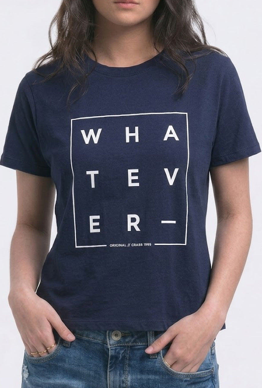 T-Shirt Lengan Pendek Druttle Navy