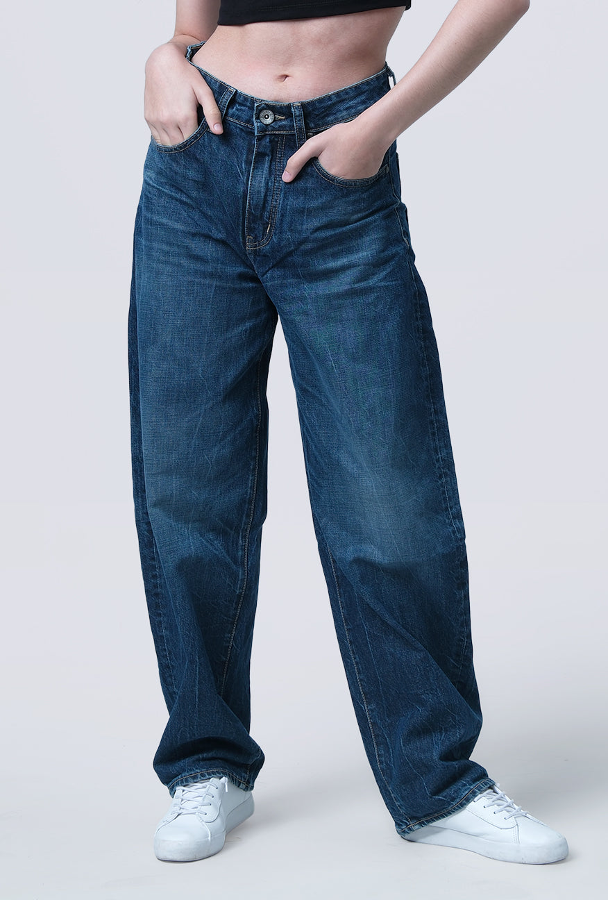 Jeans Loose Fit J7 Series Medium Blue