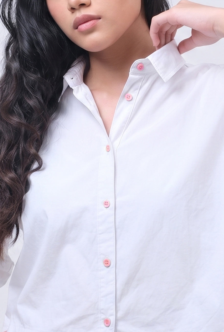Kemeja Cloudy White