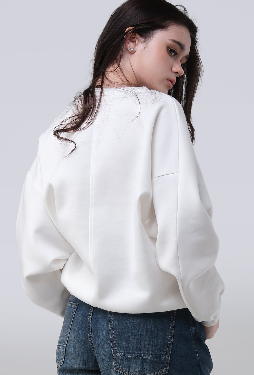 Sweater Jenelle White Exclusive Online