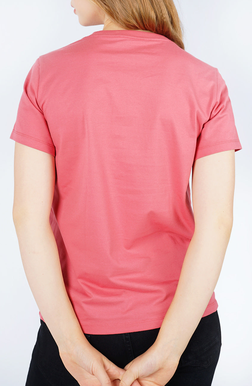 T-Shirt Slimfit Lengan Pendek Caera Pink