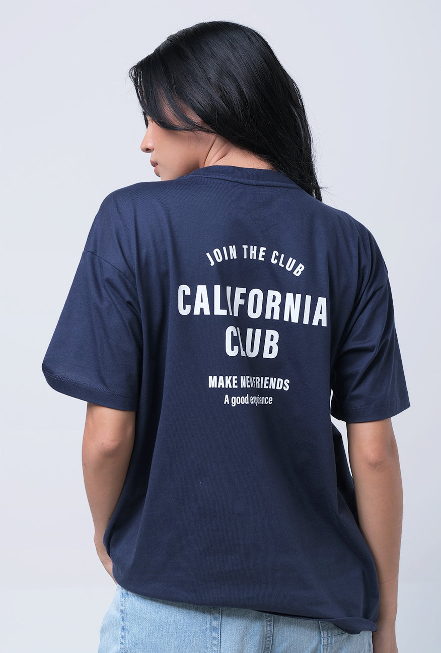 T-Shirt Oversized Nelle Navy